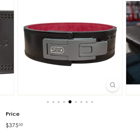 SBD Lifting Belt - Picture 4 of 5